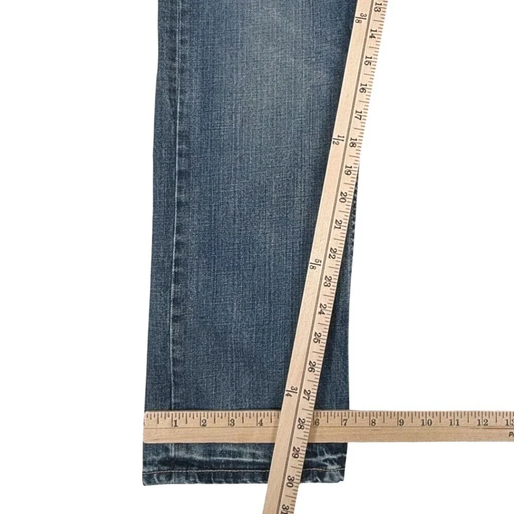 Banana Republic Slim Straight Jeans Medium Wash Denim 100% Cotton Mens 32x32
